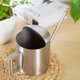 thumbnail image 3 of Regadera de Acero Inoxidable Boca Larga Bote de Aspersión Redondo Planta de Jardín Flor Bonsai Suministros de Jardinería(300ML) ShuxiuWang 1327537035107, 3 of 5