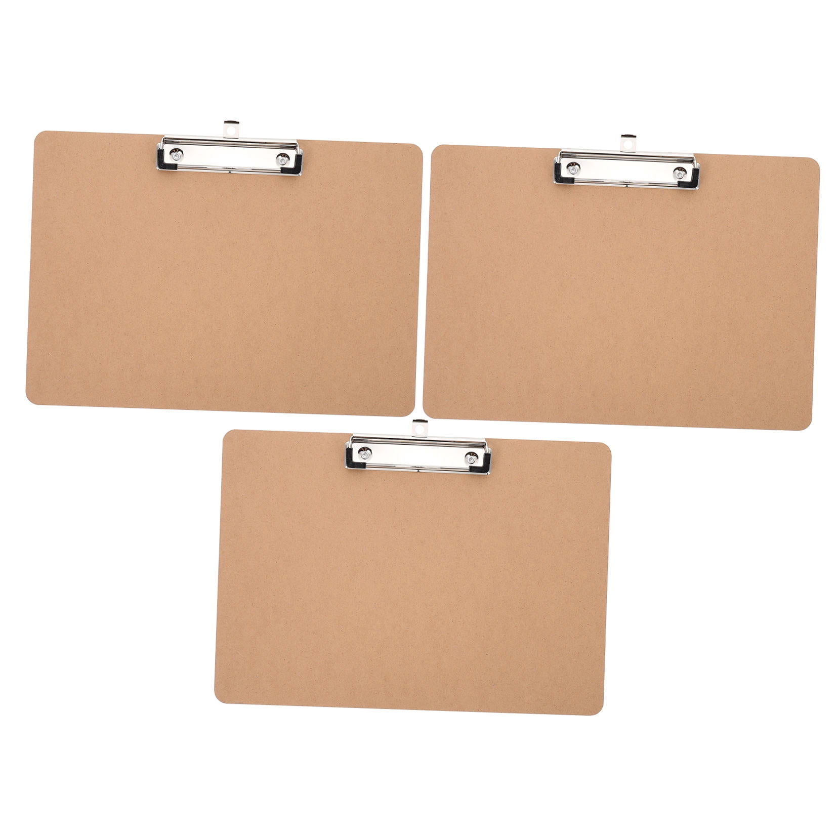 WHAMVOX 3Pcs Nurse Clipboard Portable Document Organizer for Work and School A4 Landscape