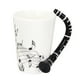 thumbnail image 1 of Taza de café con leche y clarinete en caja de regalo. Taza de cerámica con nota musical., 1 of 8