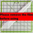 thumbnail image 2 of 4pcs Quilting Ruler Square Acrylic Quilting Ruler Fabric Cutting Ruler Clear Mark Acrylic Ruler and Ironing Ruler A, 2 of 5