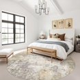 thumbnail image 2 of x Area Rug Living Room Rugs Washable Neutral Modern Abstract Soft Thin Large Rug Indoor Floor No Slip Rug Carpet for Bedroom Under Dining Table Home Office Decor Grey, 2 of 8