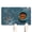 White-66, variant on Kitchen Mat Astral Cosmic Lunar Moon Map Gothic Style Quick Dry Absorbent Waterproof Non-Slip Washable Floor Mat for Home or Coffee Area