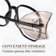 thumbnail image 2 of Gafas de Seguridad Protectores Laterales para Anteojos Recetados Slipon SideShields Protectores Laterales Negro Transparente, 2 of 6