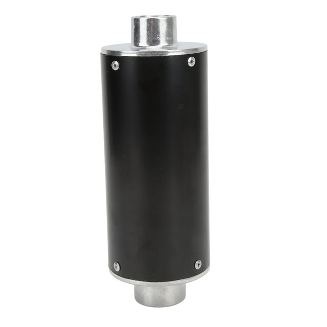 Tubo Silenciador de Escape ANGGREK para Motocicleta Big Bore Flat Black 28 Mm ID