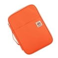 thumbnail image 1 of SHOWERORO 1Pcs Briefcase Document Case Bag Waterproof Orange Documents Organizer For Travel Work, 1 of 8