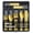 Gold, variant on 49-Piece Black Silverware Set with Organizer - Stainless Steel Silverware Set for 8 with Steak Knives and Drawer Organizer, Mirror Polished Flatware Set for Home and Restaurant, Dishwasher Safe