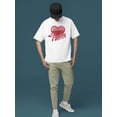 thumbnail image 2 of Pure Passion Emoji - Bold Heart Graphic Men's T-shirt, 2 of 4