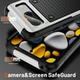 thumbnail image 3 of Armor Shockproof Case for Google Pixel 8A, [Military Grade Anti-Drop] Rugged Hybrid Hard PC+Soft Silicone Heavy-Duty Tough Durable Slim Fit Lightweight Protective Bumper Phone Case, White, 3 of 7