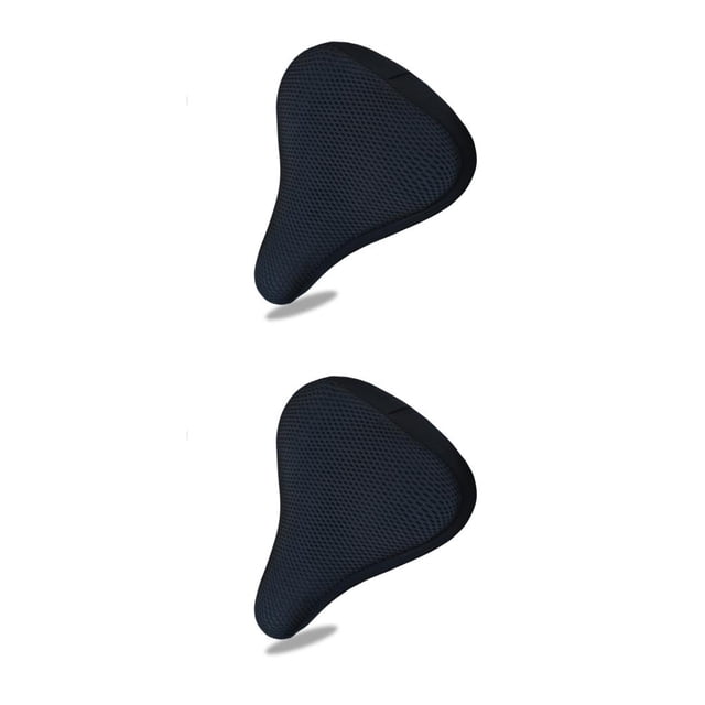 Funda para asiento de bicicleta Soidarity 3D acolchado transpirable Negro 2Conjunto