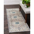 thumbnail image 2 of Unique Loom 3124840 2 ft. 7 in. x 10 ft. Altstadt Salzburg Runner Rug, Gray, 2 of 4