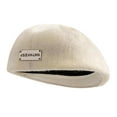 thumbnail image 3 of harmtty Fashion Stylish Knitted French Beret Hat Breathable Solic Color Spring Autumn Retro Beret Cap for Women Girls Painter Beige, 3 of 8