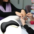 thumbnail image 6 of Serenable Nail Arm Rest, Manicure Pillow, Nail Hand Rest Stand Professional U Shaped Metal Legs Manicure Hand Cushion for Acrylic Nails Black, 6 of 10