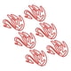 thumbnail image 5 of Clips De Papel Metálicos, Clips De Papel En Forma De Cisne Prácticos Portátiles 100 Piezas Para El Hogar, 5 of 8