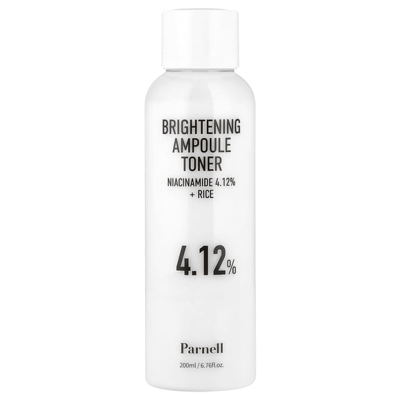 Parnell Niacinamide 4.12 Rice Brightening Ampoule Toner, 6.76 fl oz (200 ml)