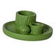 thumbnail image 2 of Porta incienso de Palo Santo, centro de mesa, incensario decorativo para comedor Verde, 2 of 9