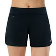 thumbnail image 3 of SURF CUZ Women's Swim Board Shorts Tummy Control Swimsuit Bottoms Beach Shorts with Liner and Pockets, 3 of 8