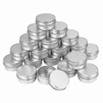 thumbnail image 1 of 20-Pack 30ml Round Aluminum Jars for Cosmetics and Storage Solutions, 1 of 4