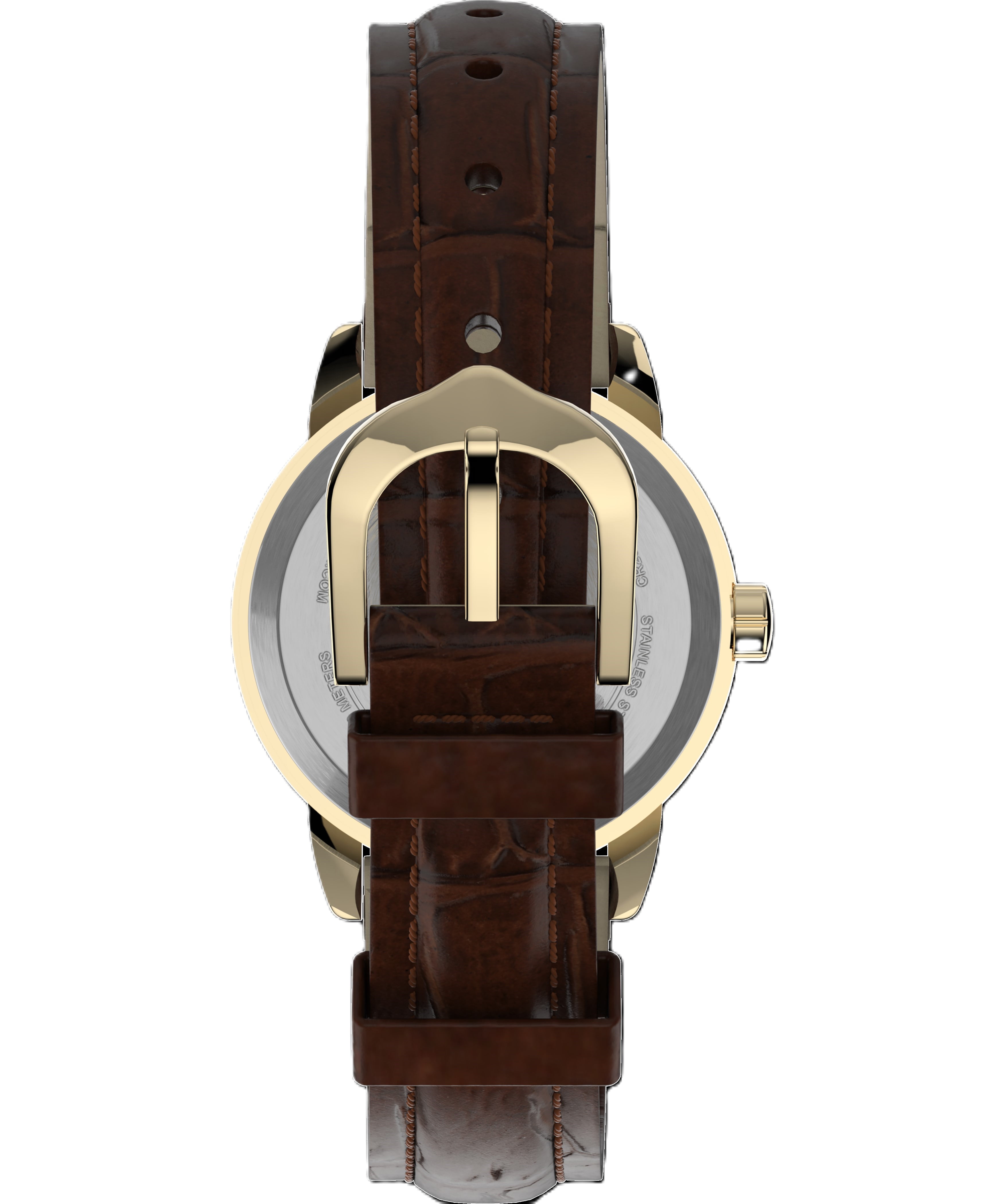 Timex Ladies' Dress Brown Leather Strap