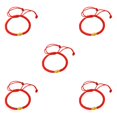 thumbnail image 3 of Pulseras de la suerte Sonducket hilo Rojo Nudo tejido Exquisita cuerda de mano Joyería Bendición Mujeres Pareja Regalos, 3 of 6