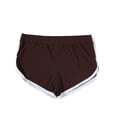thumbnail image 4 of Shorts Men 5 Inch Sheer Casual Quick Dry Shorts Breathable See Through Lightweight Relaxed Summer Shorts Brown XL, 4 of 4