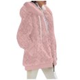 thumbnail image 2 of Puntoco chaqueta de mujer moda abrigo de imitación cálido chaqueta de invierno con cremallera ropa de abrigo de manga larga liquidación de Navidad Puntoco Puntoco-4561, 2 of 5