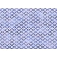 thumbnail image 1 of Ahgly Company Machine Washable Indoor Rectangle Transitional Lavender Blue Area Rugs, 6' x 9', 1 of 7