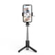 thumbnail image 3 of Palo para selfies con Bluetooth, trípode para selfies, palo para selfies con Bluetooth, monopié extensible de aluminio con control remoto desmontable y soporte estable y rotación de 360 grados, 3 of 5