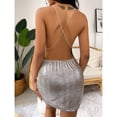 thumbnail image 4 of Tbopshirt Lingerie for Women,Womens Lingeries Women Strap Solid Fashion Halter Dress Back Hollowed Out Hip Wrap Skirt Temperament Home Clothing,Valentines Day Gift for Her, 4 of 8