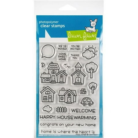 Lawn Fawn Happy Village