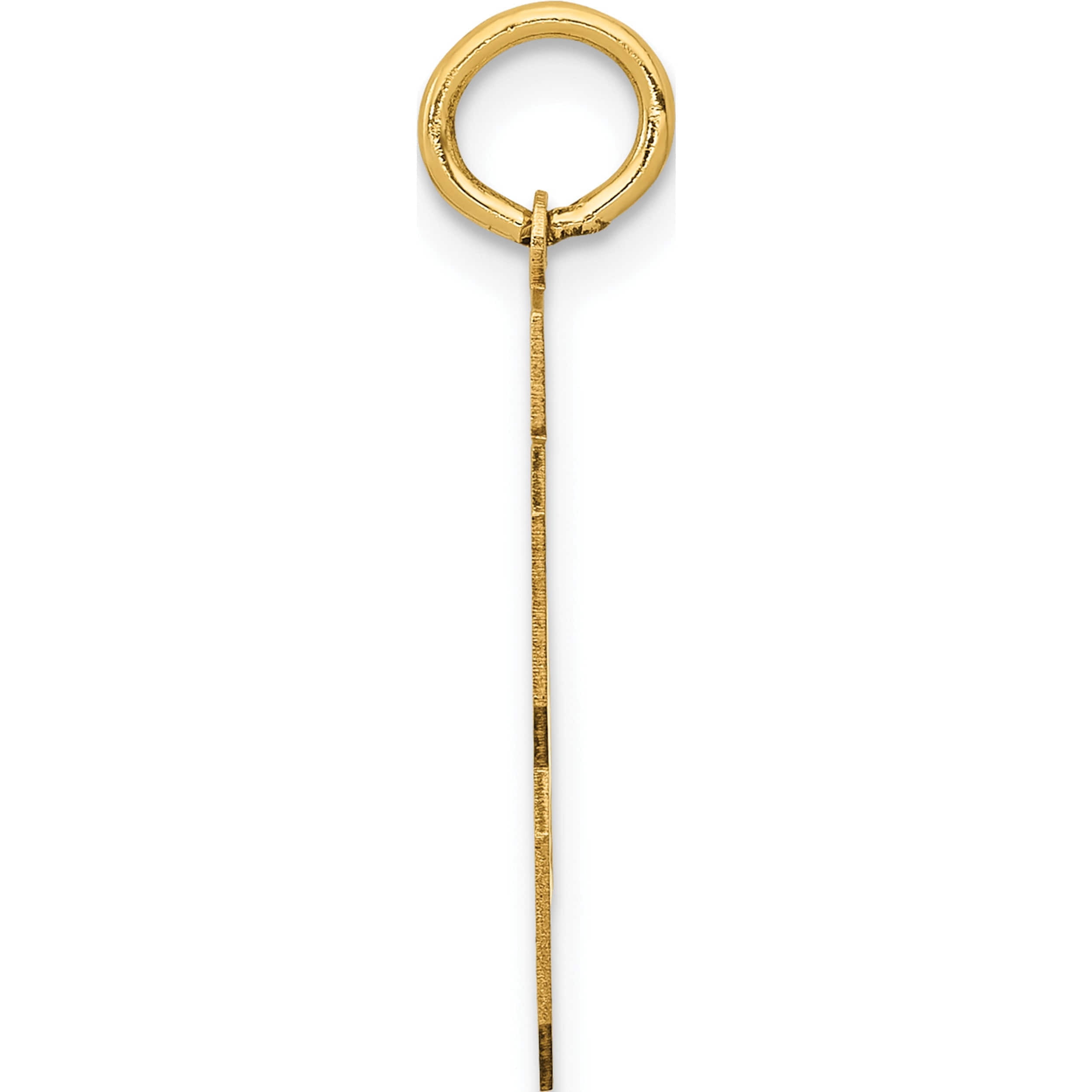 14K Yellow Gold Medium Polished Number 23 Charm Made In United States lm23