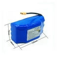 thumbnail image 2 of Batterie Rechargeable Li-ion 36V Pack 4400mah 4.4AH Cellule Li-ion pour Scooter Électrique Hoverboard Monocycle, Équilibrage de Tension, 2 of 4