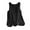 Black, variant on VEKDONE Cotton Linen Tank Tops for Women Plus Size Button Lounge Tanks Summer Sleeveless Loose Camisole Solid Color Crewneck Housewear Tops Black 3X-Large