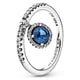 thumbnail image 3 of Anillos de plata esterlina Pandora925 para mujer, anillo de arco brillante, joyería de moda, venta al por mayor directa de fábrica, 3 of 4