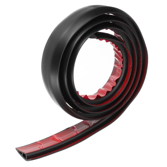 6.56Ft x 2" Floor Transition Strips, Self-Adhesive Vinyl Floor Cover Strip, Black