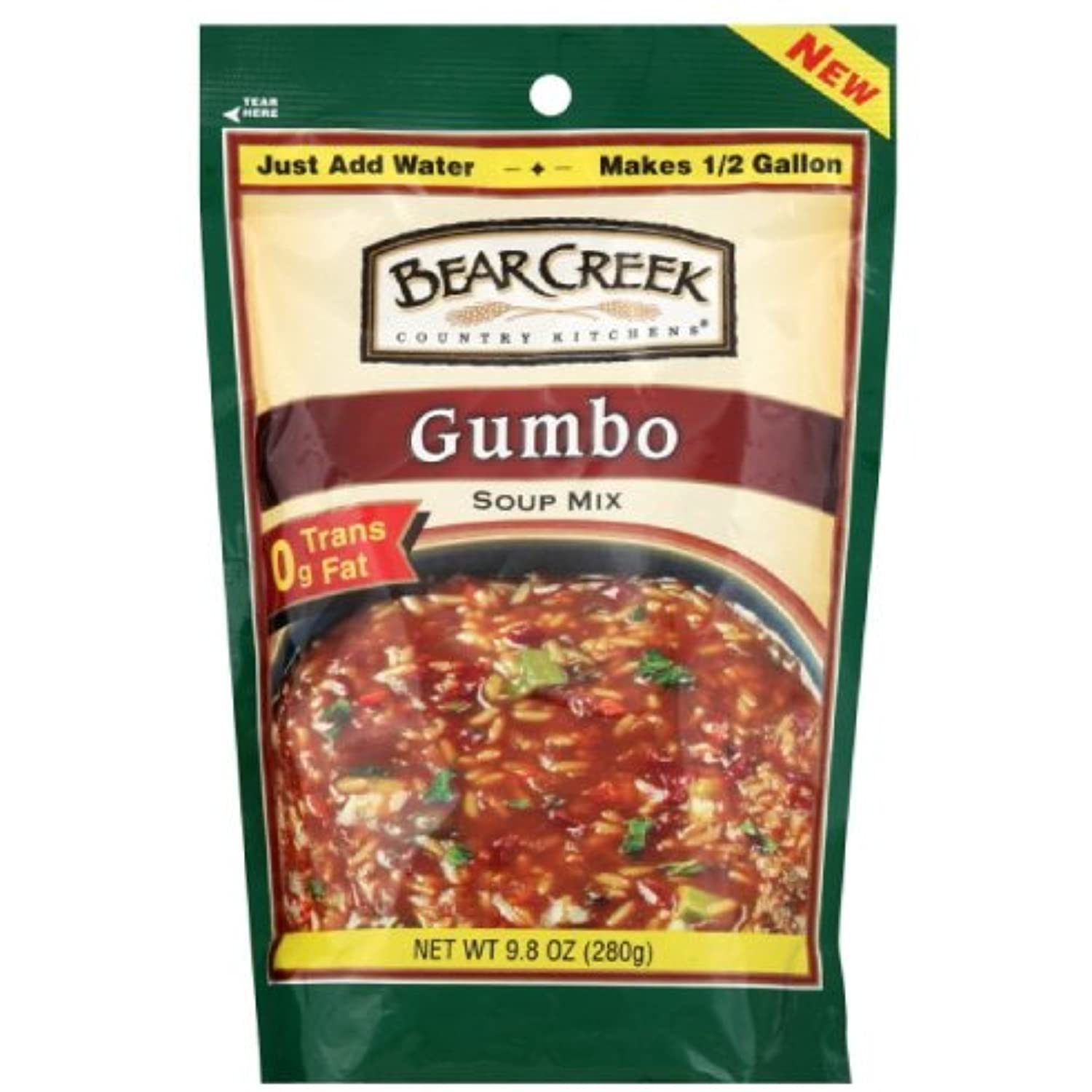 Bear Creek Soup Mix, Gumbo, 9.8 Ounce
