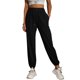 thumbnail image 1 of Pantalones De Chándal De Talle Alto,Pantalones De Color Puro Altos Pantalones De Tobillo Con Bandas Para Mujer Pantalones De Chándal Casuales Rendimiento De Primera Categoría, 1 of 8