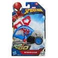 thumbnail image 3 of Marvel Spider-Man: Spider-Ham Figure With Stunt Vehicle, 3 of 7