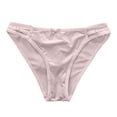thumbnail image 4 of Byworldtasic Strappy Bikini Bottoms for Women Full Coverage Bathing Suit Swim Briefs Low Rise Bottom Cutout Swimsuit Bottoms, 4 of 8