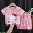 thumbnail image 3 of Xudanell Baby Boys Clothing Cute Pattern Tee and Shorts 4th of July Baby Boy Outfit, 3 of 4