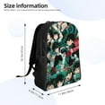 thumbnail image 4 of Deku Izuku Midoriya My Hero Academia Backpack Lightweight Unisex Basic Daypack Bookbag Laptop Satchel Rucksack For Travel School Office Daily, 4 of 8