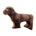 thumbnail image 4 of Cojín de animales lavable y divertido para sofá, peluche de juguete perro tejonero, 4 of 9