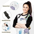 thumbnail image 2 of Kigai Watercolor Turtles Oven Mitts and Pot Holders with Chef Apron,Set of 5 Heat Resistant Kitchen Gloves and Silicone Non-Slip Potholders Adjustable Neck Buckle Chef Apron, 2 of 6