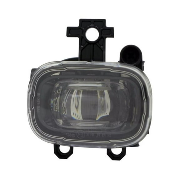 For Nissan Armada 2023 2024 Fog Light Passenger Side | LED | Clear Lens | Black | Replacement For NI2593142 | 26150-8990D