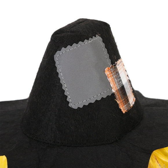 Cat Scarecrow Hat, Pet Headwear Hat Dog Cat Dress Up Cosplay Costume Birthday Party Halloween Holiday Crown Hat