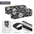 thumbnail image 4 of Disketp Metallic Gears Estuche de Lápices de Cuero con Cierre, Estuche Compacto para Papelería, Bolígrafos y Accesorios Pequeños, 4 of 7
