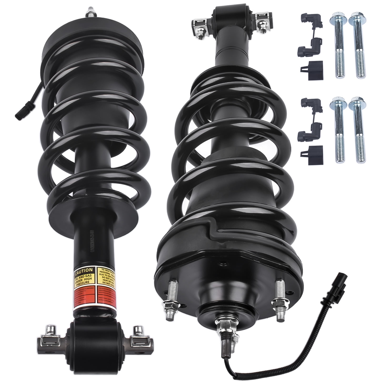 NEWZQ Front Suspension Strut and Coil Spring Assembly for GMC Yukon Sport Utility 2015-2019 2Pcs