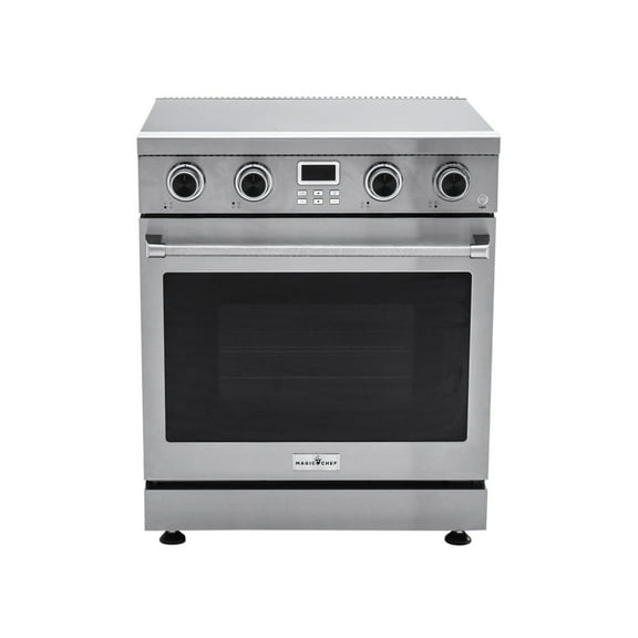 Magic Chef 30 Inch Freestanding Electric Range in Stainless Steel