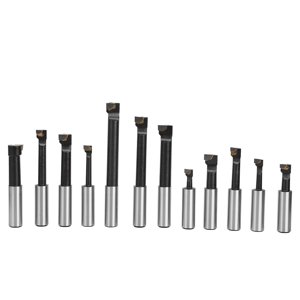 CNC Kit d'outils de fraisage,Coupe de tête d'embarquement 40CR Cutter ennuyant l'outil Ultra Répondant