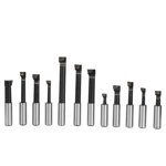 CNC Kit d'outils de fraisage,Coupe de tête d'embarquement 40CR Cutter ennuyant l'outil Ultra Répondant