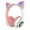 Bluetooth Headphones D, variant on LACKUST Wireless Bluetooth 5.0 LED Light Headphones,Clearance Noise Cancelling Bluetooth Headphones for Kids,Kids' Friendly with Built-in Mic,Pink